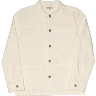 Nudie Jeans Barney Worker Overshirt Ivory