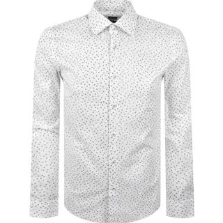 BOSS H Hank Kent C1 Slim Fit Shirt White