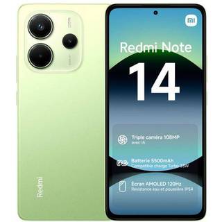 Xiaomi Redmi Note 14 4G Dual SIM 128GB 6GB RAM LyseGrøn