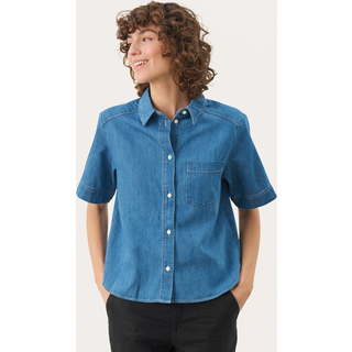 Part Two Niclapw Sh Bluser 30309361 Medium Blue Denim (32)