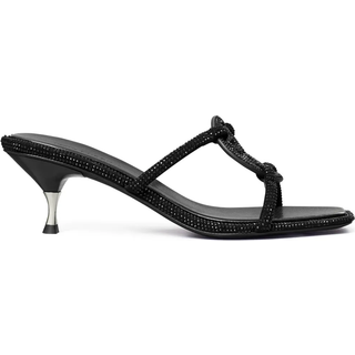 Tory Burch Geo Bombe Miller suede sandals - black - EU 36.5