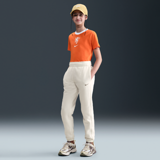 Oversized Nike -bukser i fleece til større børn (piger) - hvid - S