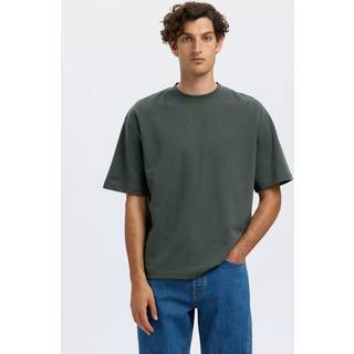 SLHLOOSEOSCAR SS O-NECK TEE NOOS