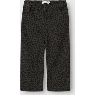 Leopard Wide Leg Bukser