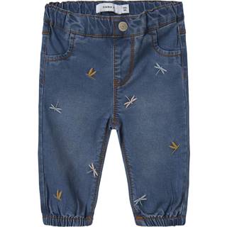 Name It Rose Shaped Jeans - Medium Blue Denim