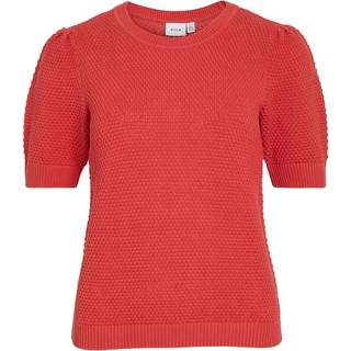 Kortærmet Strikket Top