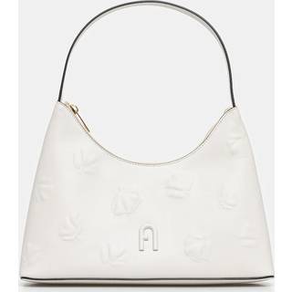 Furla Diamante S Skuldertaske hvid