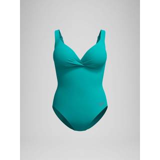 Speedo Speedo Blue Shaping Womens Cross Knot 1 Piece Swimsuit