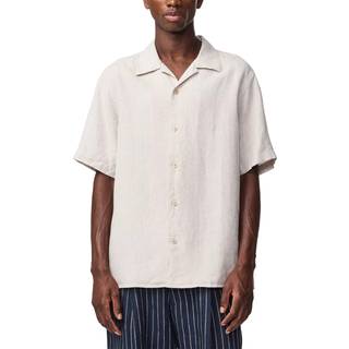NN07 Julio Linen Resort Shirt Oat