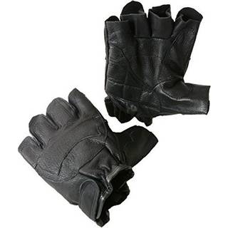 Alpine schweiziske herre fingerløse handsker ægte læder til træningstræning ridning lille