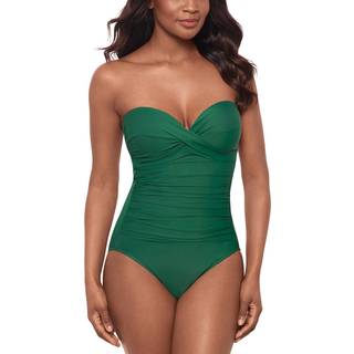 Miraclesuit Miraclesuit Tummy Control Rock Solid Madrid Bandeaux Swimsuit