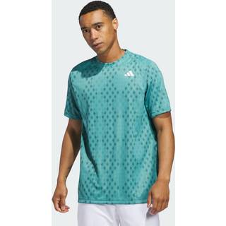 Club Tennis Climacool Graphic T-shirt - Powder Teal / Preloved Teal - XL