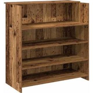 Receptionsskranke Konstrueret Træ - Gammelt træ / 100 x 50 x 103.5 cm