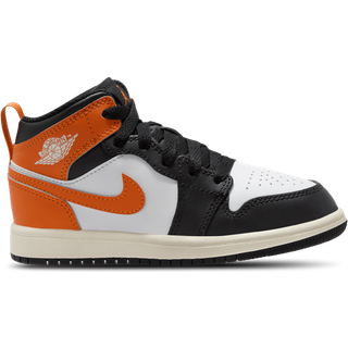 Jordan 1 Mid-sko til mindre børn - Orange - 29.5