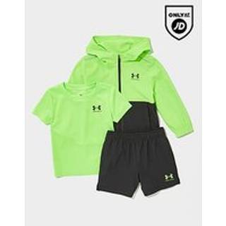 Under Armour 3-Piece Woven Full Zip Set Infant, grøn - 3-6M