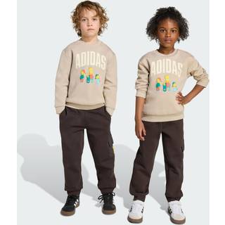 adidas x The Simpsons Crew Tracksuit Children, Beige - 6-7Y