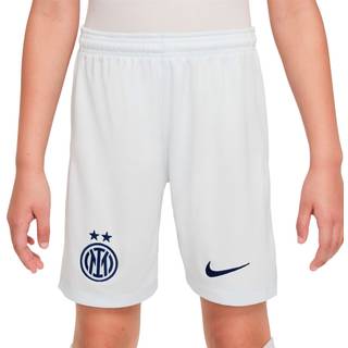 Inter Milan 2025/26 Stadium Away Nike Dri-FIT Replica-fodboldshorts til større børn - blå - L