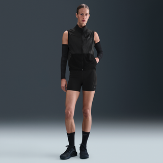 Højtaljede Nike Trail Dri-FIT-løbeshorts (10 cm) til kvinder - sort - S (EU 36-38)