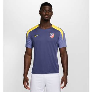 Kortærmet Club Atlético de Madrid Strike-Nike Dri-FIT-fodboldtrøje til mænd - lilla