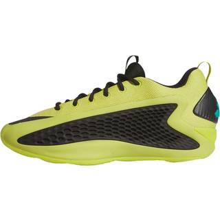 Anthony Edwards 1 low basketballsko - Preloved Lime / Core Black / Pure Teal - 43 1/3