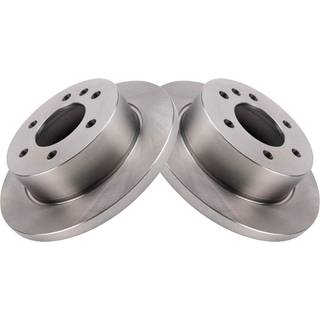 TRQ bageste bremseotorer sætter solid kompatibel med 2007-2015 Mini Cooper