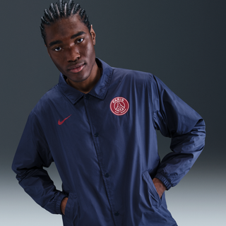 Paris Saint-Germain Club Nike Football-trænerjakke til mænd - blå - M