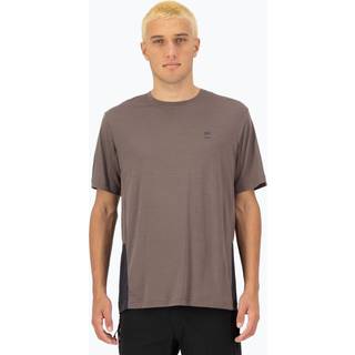 Mons Royale Tarn Merino Shift T-Shirt Cykeljersey Herrer størrelse L farve brun