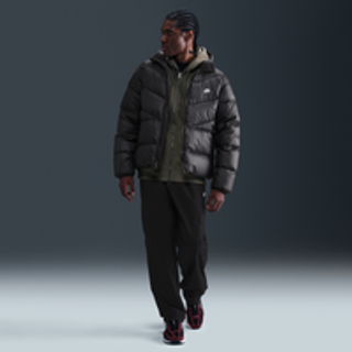 Vævede Nike Club-cargobukser til mænd - sort - XL