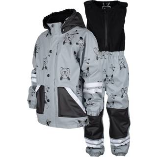 Lindberg Lekhyttan Foret Regnsæt, Grey/Black, 110