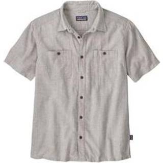 Patagonia Back Step Shirt Skjorte Herrer størrelse L farve grå