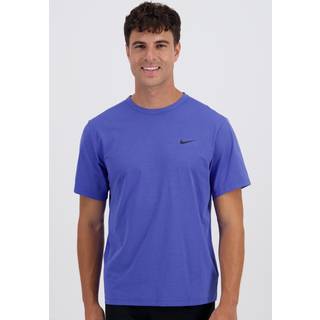 Nike Hyverse Dri-FIT UV S/S Funktionsshirt Herrer størrelse M farve blå
