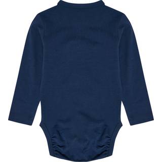 hummel Logo Langærmet Body - Dress Blue