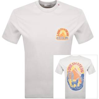 Replay Logo T Shirt Grey