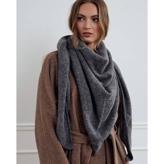 Noella Tørklæde - Loena - Dark Grey Melange