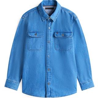 Mid Wash Denim Shirt