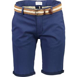Lindbergh Superflex shorts i navy m. bælte til herre