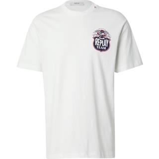 Replay Logo T Shirt White