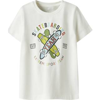 NAME IT T-shirt Karlton Coconut Milk