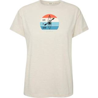 GreenBomb Women's Nature Good Life Stop T-Shirt T-shirt Damer størrelse XL farve beige