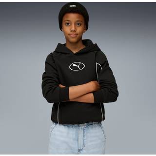 PUMA Sport Hoodie Youth, Kids, Black, 9-10Y