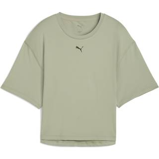 PUMA CLOUDSPUN Relaxed Tee Women, Clothing, Lux Army, XXL