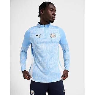 PUMA Manchester City FC Training 1/4 Zip Top, blå - XL