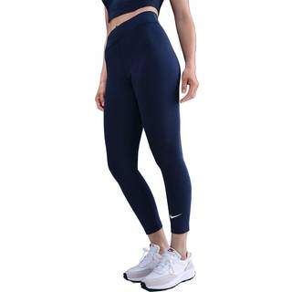 Nike Women's NSW Classic High Rise 7/8 Tight Leggings Damer størrelse S farve blue/ sail