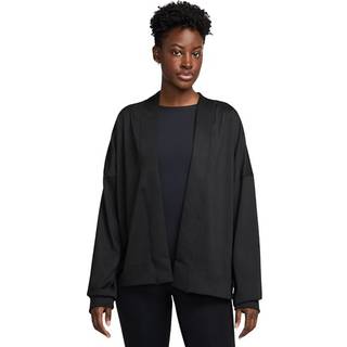 Oversized Nike Zenvy Dri-FIT-cardigan til kvinder - sort - XL (EU 48-50)