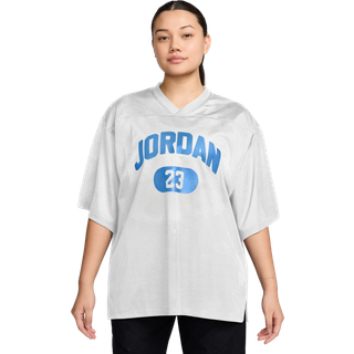 Jordan Brooklyn-trøje i mesh til kvinder - hvid - S (EU 36-38)