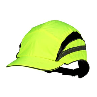 First Base 3 bumpcap gul 55mm skygge, one-size