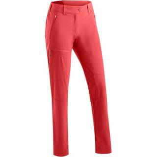 Maier Sports Women's Lulaka Loop Trekking bukser Damer størrelse 21 - Short farve rød