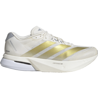 adidas Adizero Boston 13 Str. 44⅔ Herre Løbesko - Hvid, letvægts og responsiv til hurtige løb