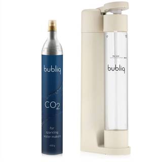 Bubliq Beige bubliq drink carbonator incl. gas cylinder