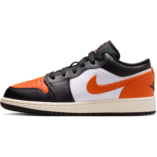 Air Jordan 1 Low-sko til større børn - sort - 36.5